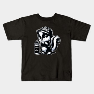 Keep It Real Graffiti Mascot Kids T-Shirt